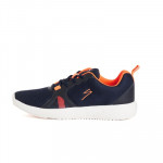 Unisex Navy Blue Mesh Running Non-Marking Shoes